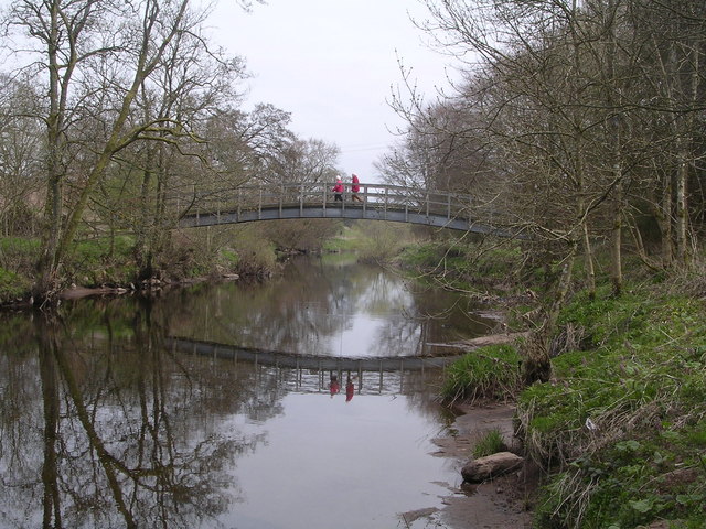 Footbridge across the Endrick Water
