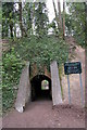 Tunnel through "Hilsea Lines Ramparts"