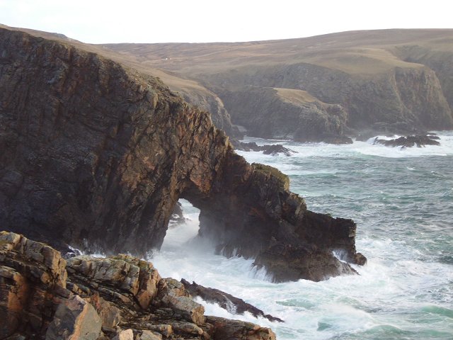 Flying buttress, Strathy Point