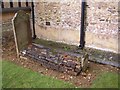 Unusual grave, St Nicholas