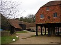 Yard of Peper Harow Farm