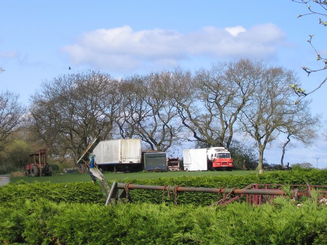 Abandoned lorries, Poringland