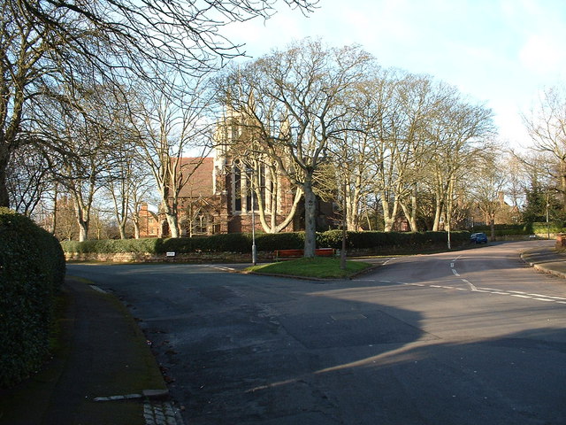 Rear of Saint Agnes Church, Moseley