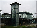 NZ3957 : St Peter's Metro Station, Monkwearmouth, Sunderland, 2nd May 2006 by Martin Routledge