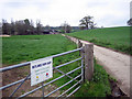 Entrance to Butlands Farm Dairy, Bloxworth