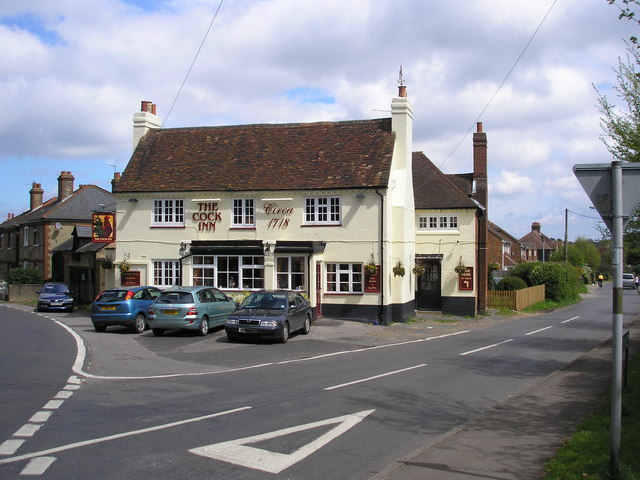 The 'Cock', Halstead, Kent © Dr Neil Clifton cc-by-sa/2.0 :: Geograph ...