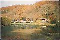 Millpond and  holiday cabins, Deerpark 1992