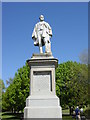 SJ3787 : William Rathbone's Statue, Sefton Park by Sue Adair