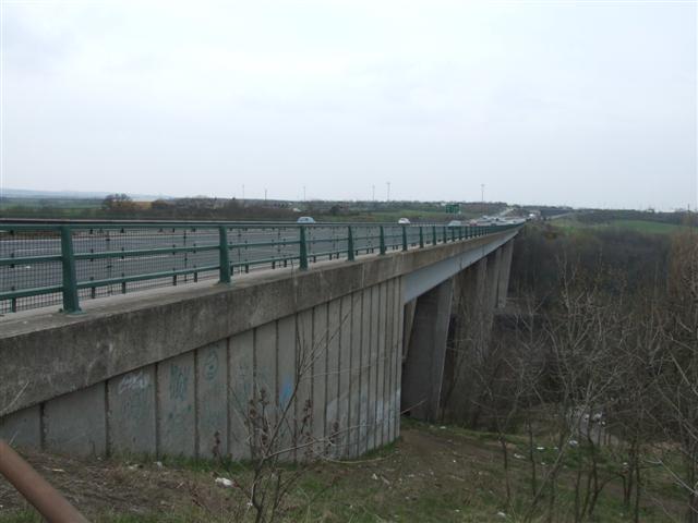 A19 road bridge over the River Wear