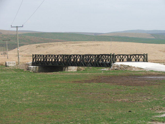 New bridge at Ingman Lodge Rough Pasture.