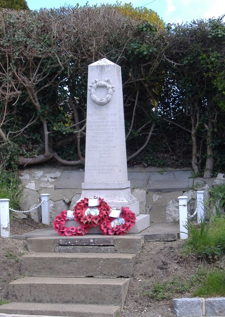 War Memorial, Bishopstone