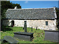 SH7761 : Llanrhychwyn Church by Steve Ridgway