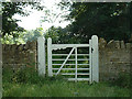 TF1300 : Gated Wall nr Marholm, Peterborough by Terry McKenna