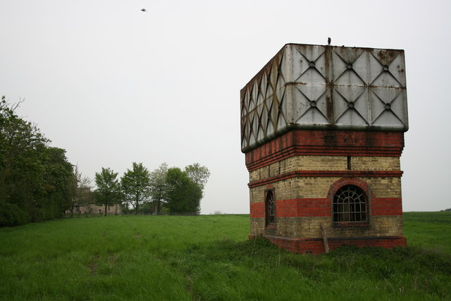 Disused water tower