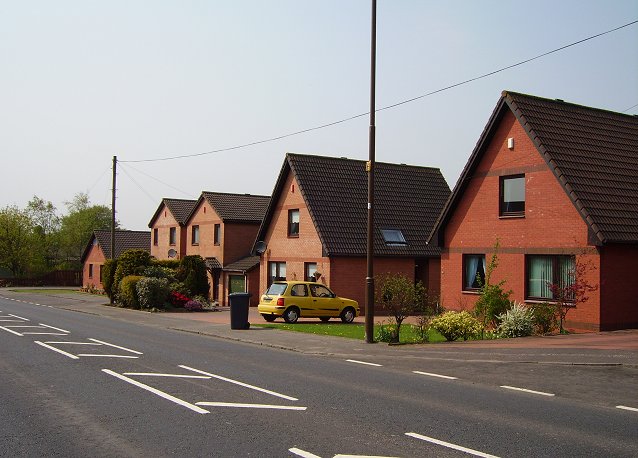 New houses, Blackburn.
