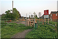 Level Crossing at the end of Cogley Lane