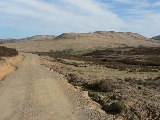 Track in Glen Fender © Rob Burke cc-by-sa/2.0 :: Geograph Britain and ...