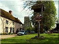 TL7443 : Village sign at Stoke by Clare, Suffolk by Robert Edwards