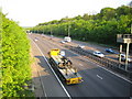 M25 Motorway from the Lye Lane overbridge near Junction 21a