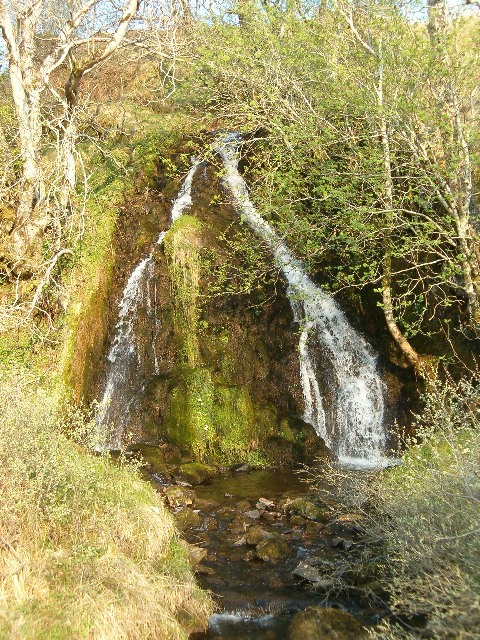 Waterfall above Kilmartin