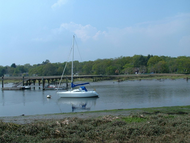 Landing Stages on the Beaulieu River