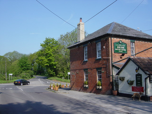 The Golden Pot pub, Golden Pot, near... © Hugh Chevallier :: Geograph ...