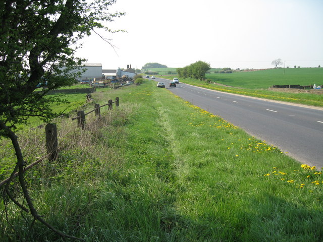 The A629 near Penistone