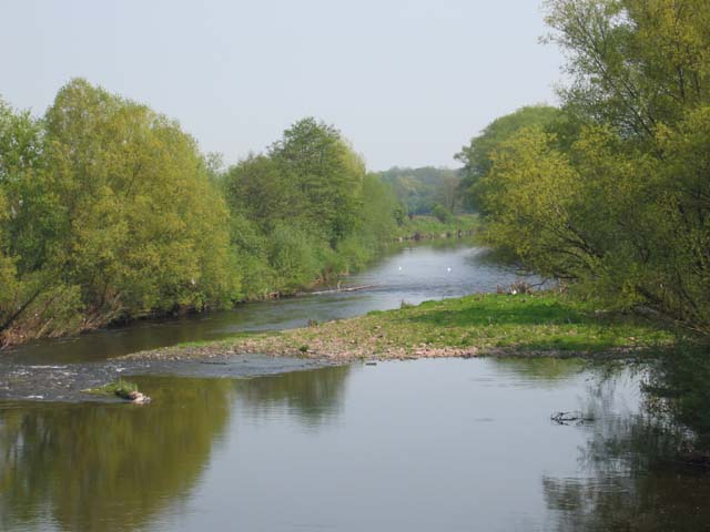 River Usk near Llanfihangel Gobion