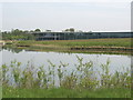 McLaren Technology Centre across the lake