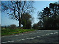 The junction of the road to Hutton End and the B5305