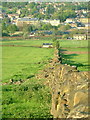 A dry stone wall