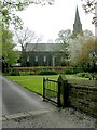 Golcar Church - view from Town End aspect.