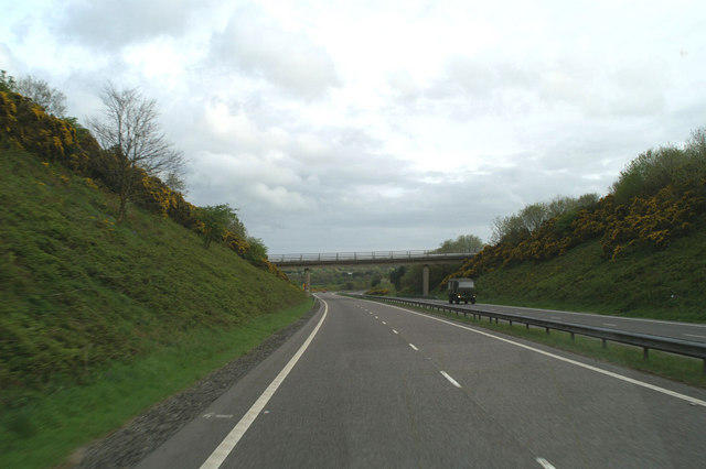 Bridge at the Bodmin turning off the A30 © David Long cc-by-sa/2.0 ...