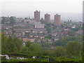 Flats & Suburban estate in West Sheffield