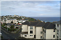 The view west from the Fistral Bay Hotel