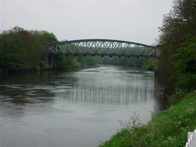 Road Bridge Over the River Wear at Fatfield