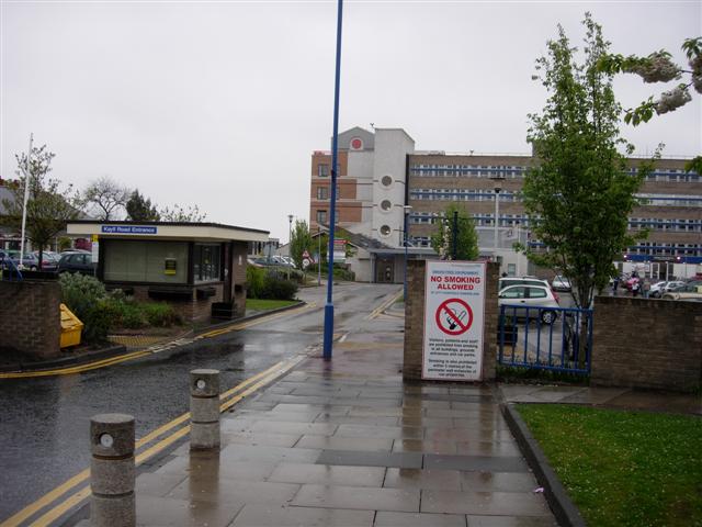 Main Entrance to Sunderland Royal Hospital