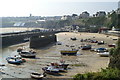 Inside view of Newquay harbour at low tide (2)