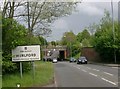 Approaching Hurlford from the west