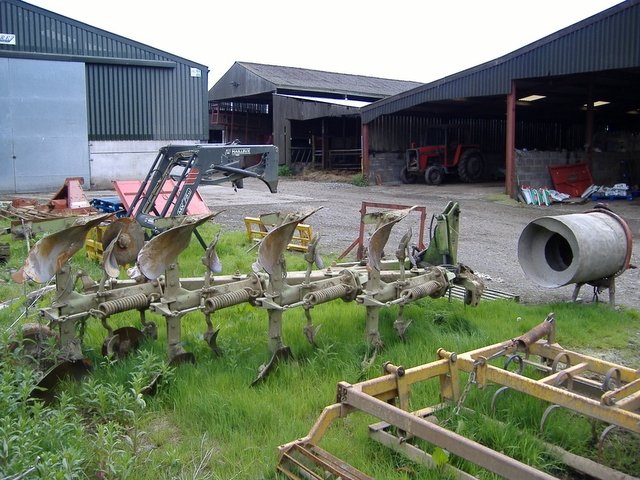 Farming machinery, Billown, Isle of Man
