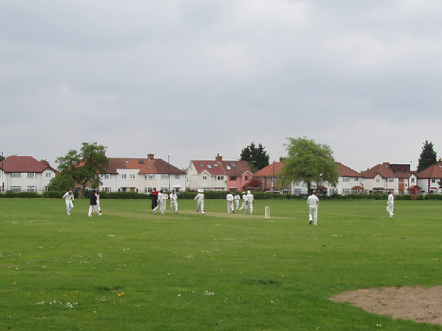Sunday cricket, North Acton Recreation Ground