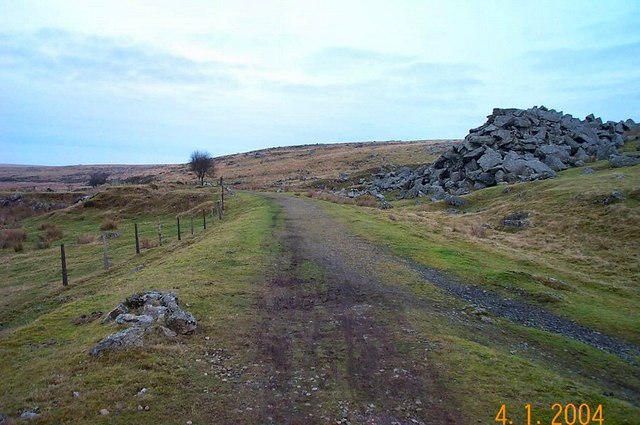 Remains of railway halt - Dartmoor