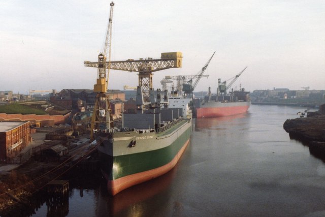 Sunderland shipbuilding, 1983.