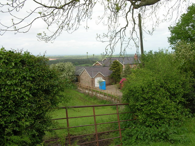 Countryside near Utkinton in Cheshire.