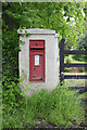 Victorian letterbox outside Flexford House, nr Sway