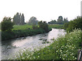 The River Ivel at Biggleswade, Beds