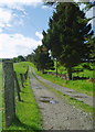 Farm road to West Torrie