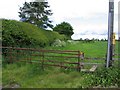 Stile, gate and field