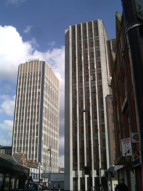 The 'Twin Towers' of Humberstone Gate