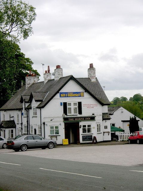 The Horns Inn on A49 near Bartington.